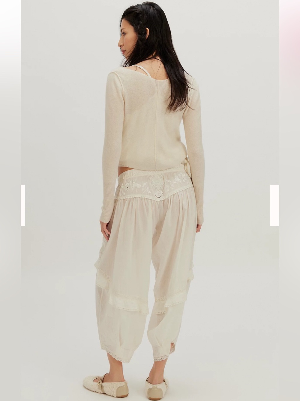 NWT retail $128 size S #FreePeople,#Intimately “Love You First House Pants”. - Picture 3 of 8